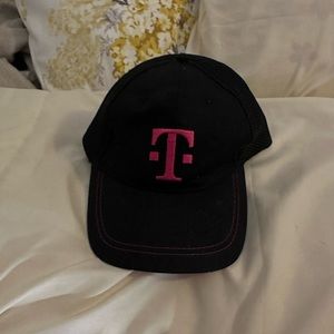 T-Mobile Tuesdays Mesh Trucker Hat Cotton Black. One size adjustable